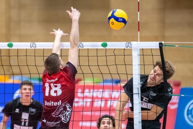 Volleyballer der FT 1844 Freiburg II siegen im Spitzenspiel der dritten Liga