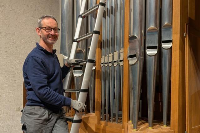 2500 Pfeifen von Hand gereinigt: So luft die Sanierung der Orgel in der Rheinfelder Christuskirche