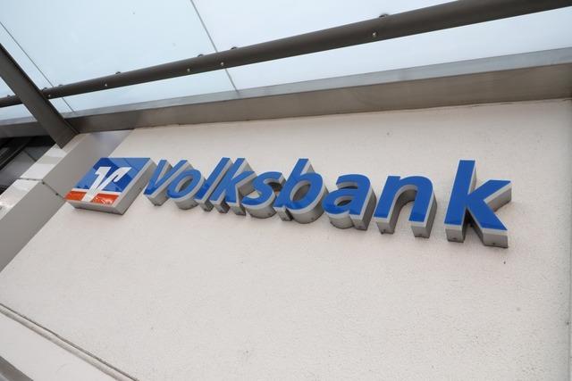 Dickes Polster bei der Volksbank Lahr