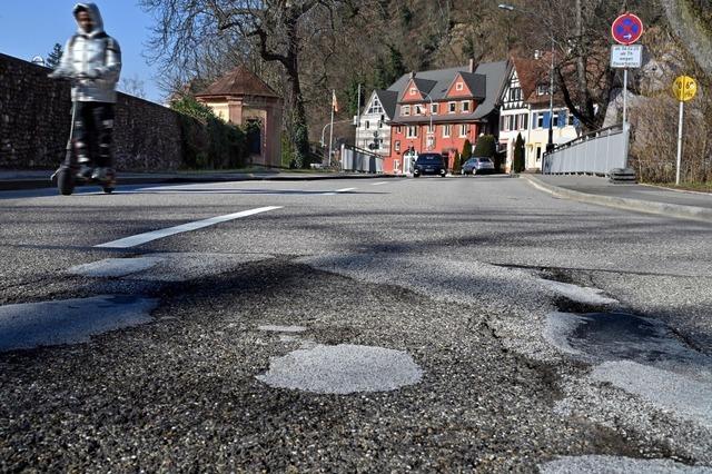 Vollsperrung: Ab Donnerstag ist die Ortsdurchfahrt Freiburg-Ebnet zu