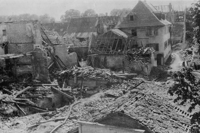 Wie Staufen den verheerenden Bombenangriff vor 80 Jahren erlebte