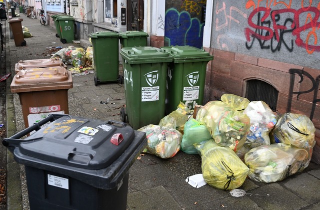 In Deutschland gibt es fr fast jedes ... eigene Mlltonne oder einen Mllsack.  | Foto: Thomas Kunz