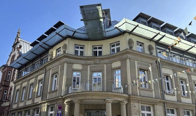 Im Wertehaus an der Schillerstrae fand das Pressegesprch statt.   | Foto: Mark Alexander