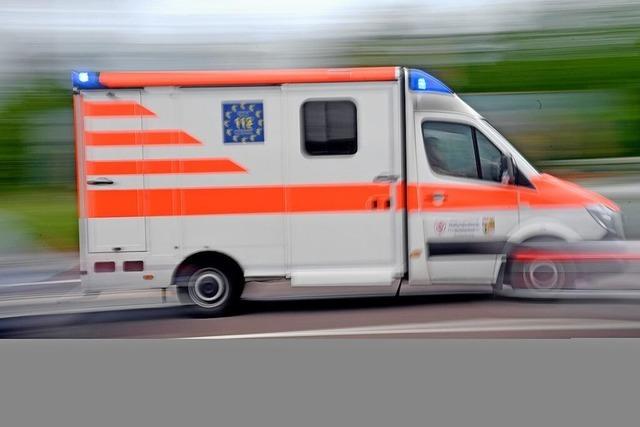 Unfall an der Anschlussstelle Ettenheim