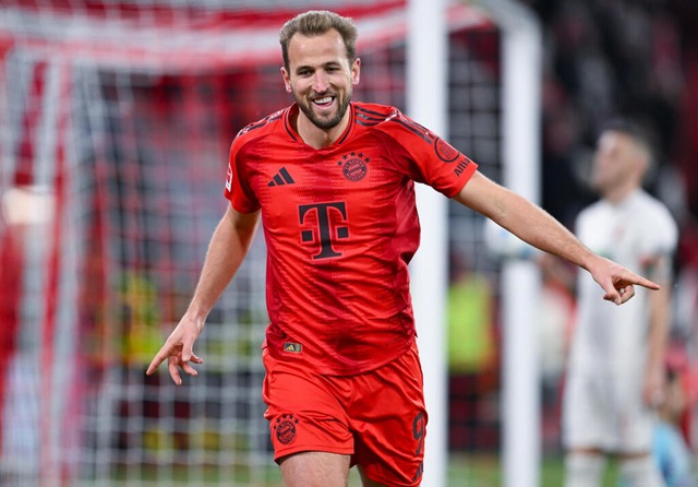 Harry Kane vom FC Bayern Mnchen  | Foto: Sven Hoppe (dpa)