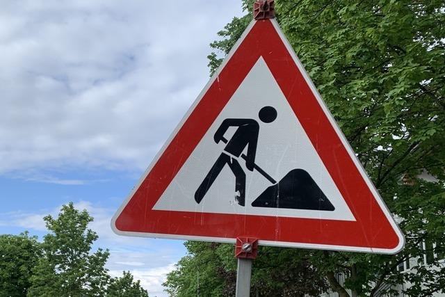 Baustelle auf der L125 fhrt bei Ebringen zu starken Einschrnkungen - Brgermeister fordern Lsungen