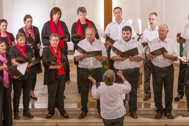 Der Mnnerchor Zell-Riedichen verliert seine Dirigentin - das knnte sein Ende bedeuten