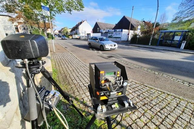 Die Stadt Weil  am Rhein hlt den Einsatz mobiler Blitzer fr effektiver als feste Sulen