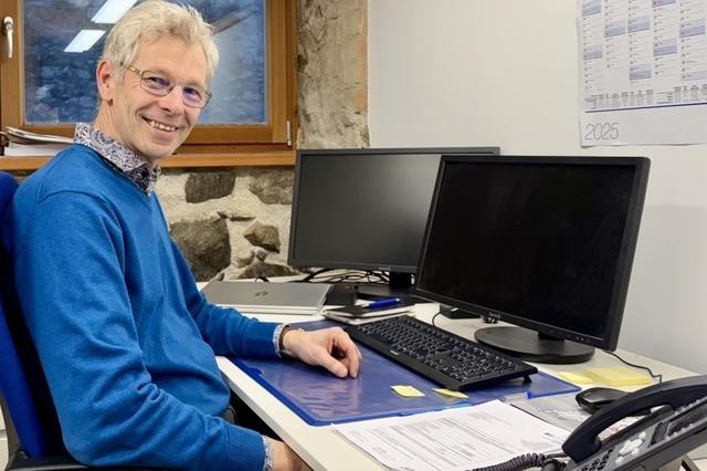 Walter Arndt ist der Motorradfan im Ordnungsamt von Kirchzarten