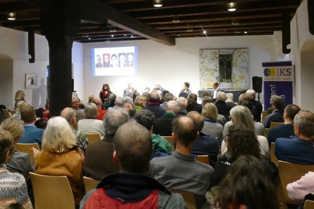 Groes Interesse an Diskussion der Bundestagskandidaten zum Thema Klimaschutz in Staufen