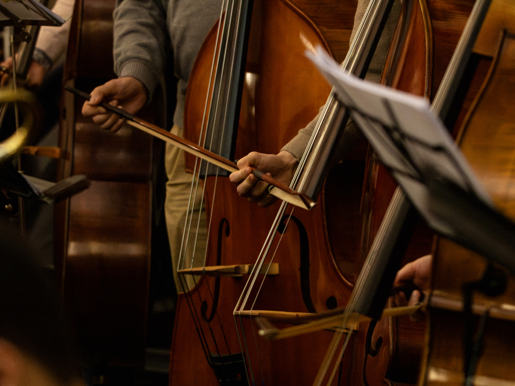 Mehr als 100 junge Musikerinnen und Musiker bringen am Wochenende Schostakowitschs Sinfonie Nr. 7 auf die Bhne des Freiburger Konzerthauses.