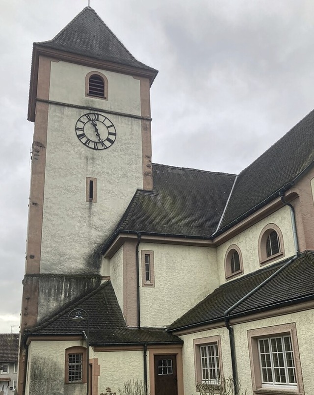 Die Kirche St. Martin hat eine Auensanierung dringend ntig.  | Foto: Peter Meister