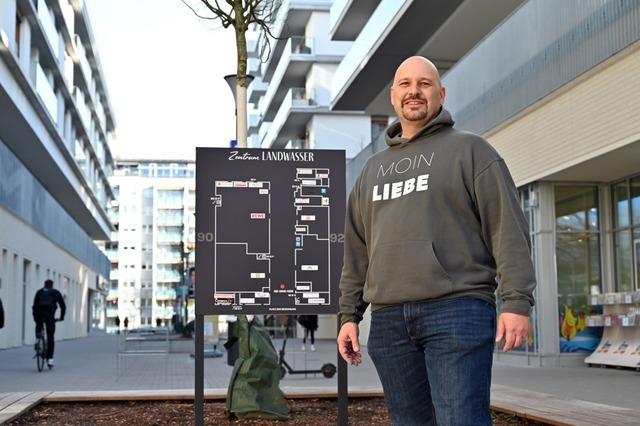 Freiburgs teuerstes Bauprojekt: Im neuen Zentrum Landwasser hat man sich eingelebt