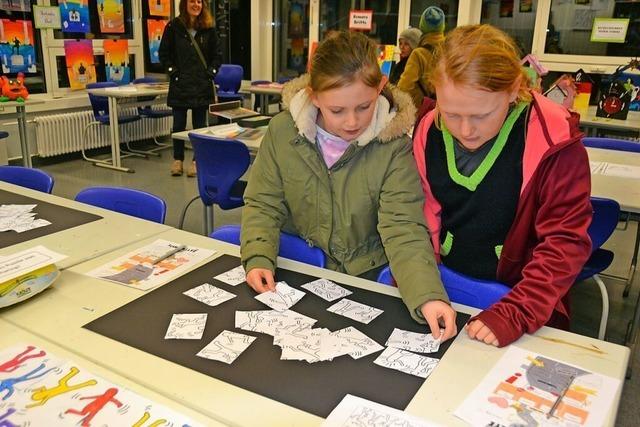 Kinder lernen die Frstabt-Gerbert-Schule St. Blasien kennen