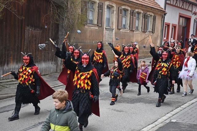 Fasnacht 2025 in Endingen-Kiechlinsbergen: Das ist der Narrenfahrplan der Bergemer Narren