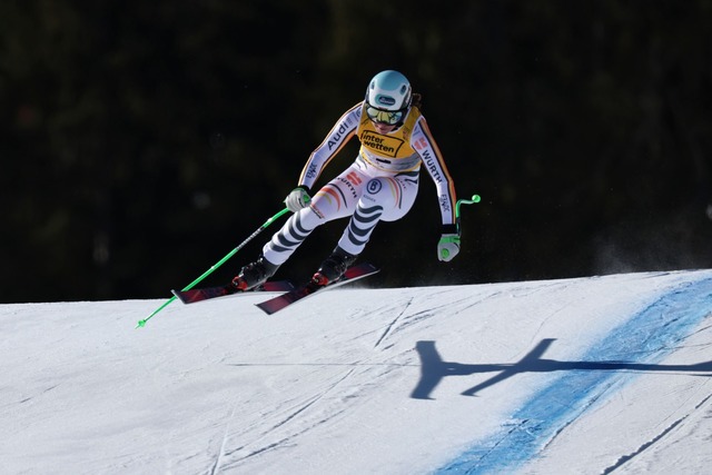 Erlebt bisher eine entt&auml;uschende WM: Kira Weidle-Winkelmann.  | Foto: Marco Trovati/AP/dpa