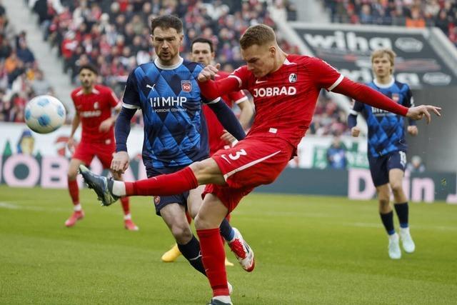 Liveticker: SC Freiburg gegen 1. FC Heidenheim