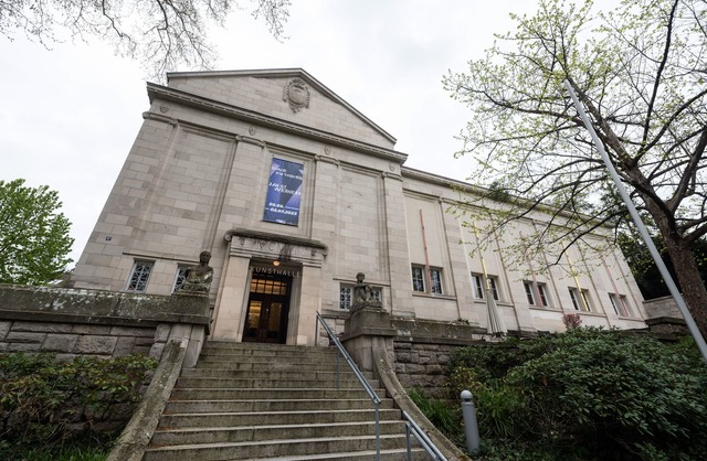 Au&szlig;enaufnahme der Staatlichen Kunsthalle Baden-Baden. (Archivfoto)  | Foto: Uli Deck/dpa