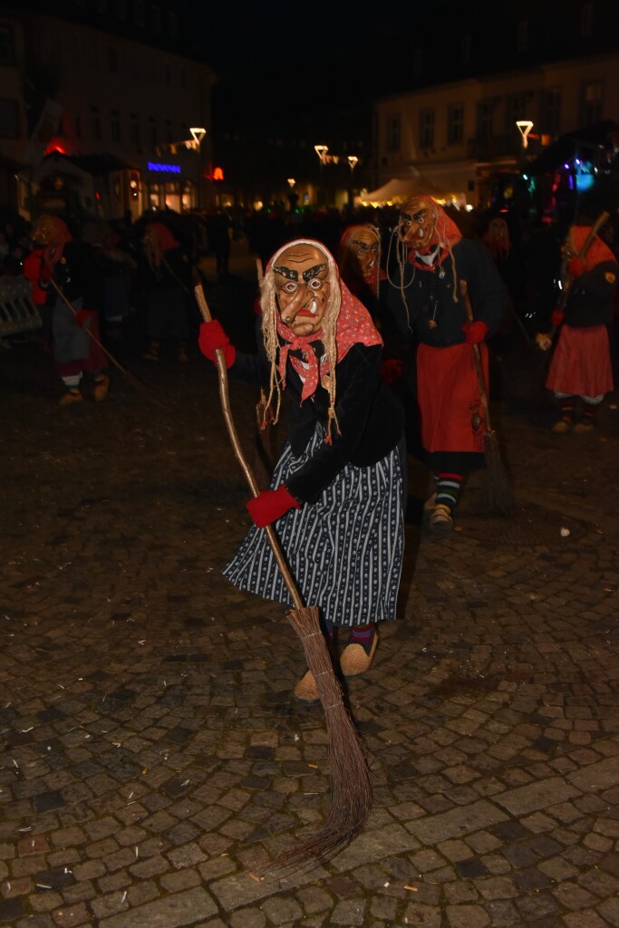 Frhlich zogen ber 80 Znfte, Fanfarenzge, Gugge-Musik- und Fasnachtsgruppen durch die Emmendinger Altstadt.