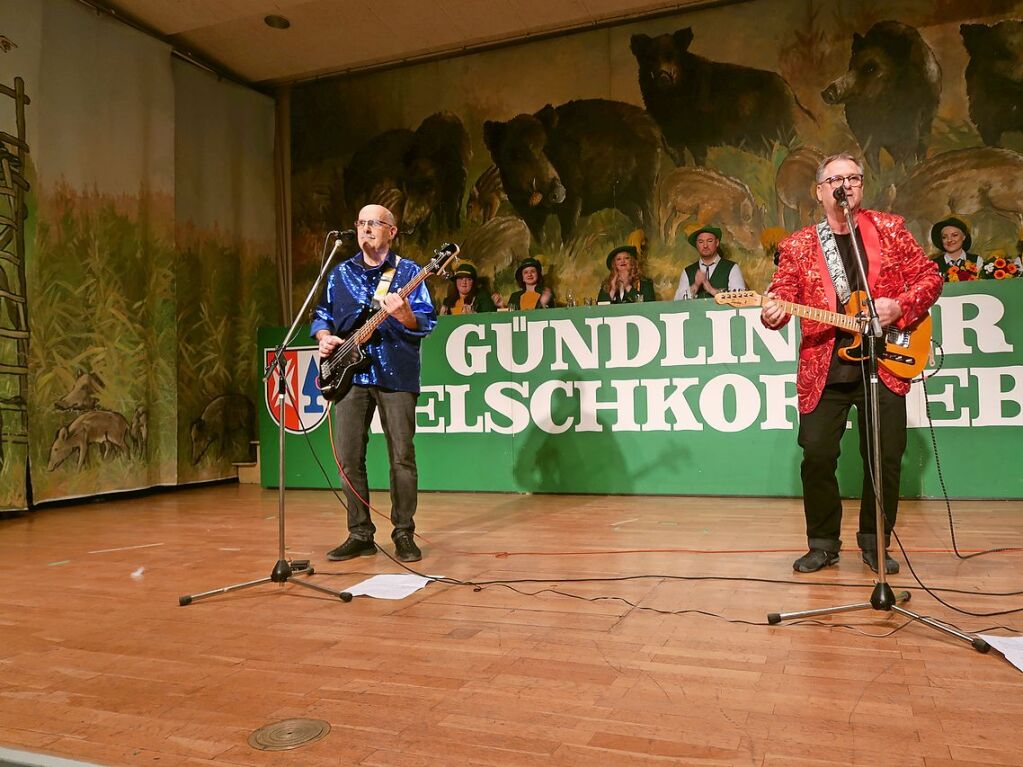 Tolle Stimmung beim Zunftabend der Gndlinger Welschkorneber am Freitag und Samstag