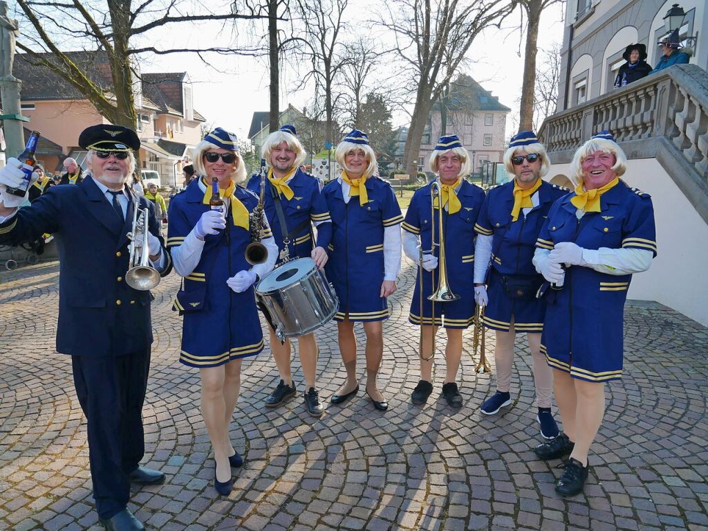 Die Narren sind los in Wehr und sorgen fr ausgelassene Stimmung.