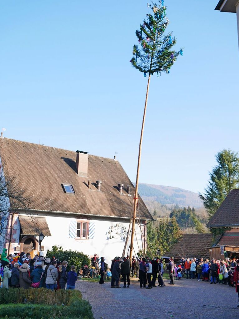 Die Narren sind los in Wehr und sorgen fr ausgelassene Stimmung.