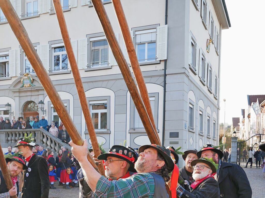 Die Narren sind los in Wehr und sorgen fr ausgelassene Stimmung.