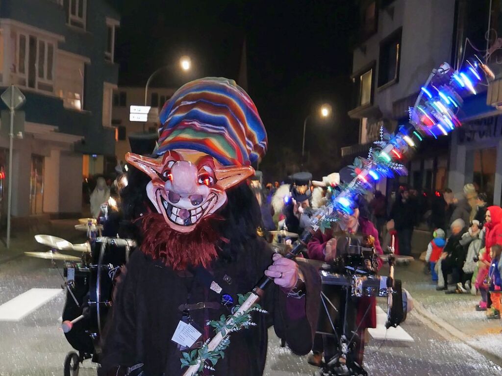 Die Narren sind los in Wehr und sorgen fr ausgelassene Stimmung.