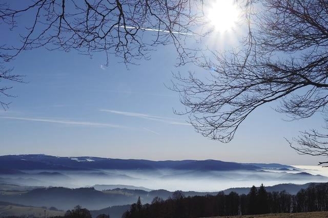 Blau leuchtet der Feldberg