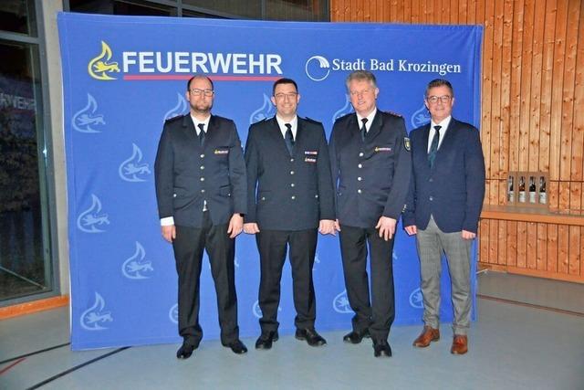 Die Feuerwehr sorgte in Bad Krozingen oft fr ein glckliches Ende