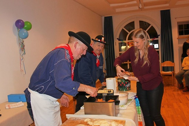 Das Fasnetkchle-Seminar wurde von Her... Rudolf Gwinner wortreich kommentiert.  | Foto: Christa Maier