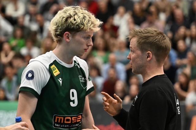 Volleyballer der FT 1844 Freiburg verlieren Duell der Emotionen gegen Giesen