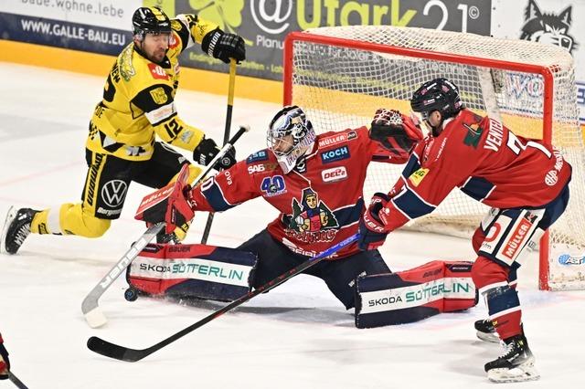 EHC Freiburg unterliegt den Krefeld Pinguinen mit 1:5