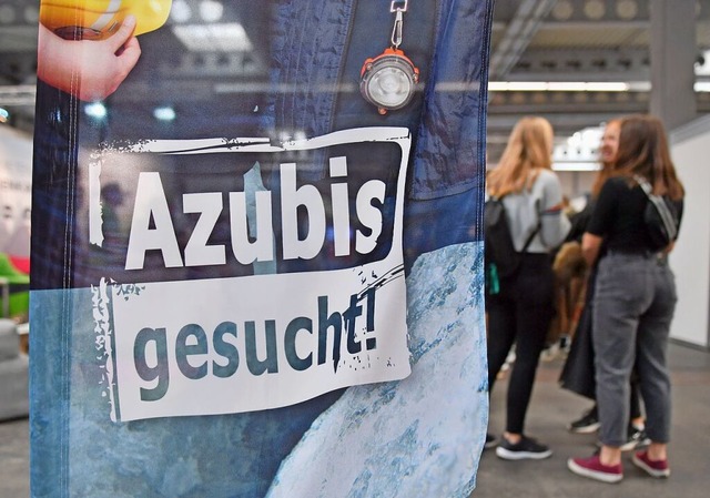 Azubi-Stellen bleiben unbesetzt, whre...wissen,  was sie einmal werden wollen.  | Foto: Martin Schutt (dpa)