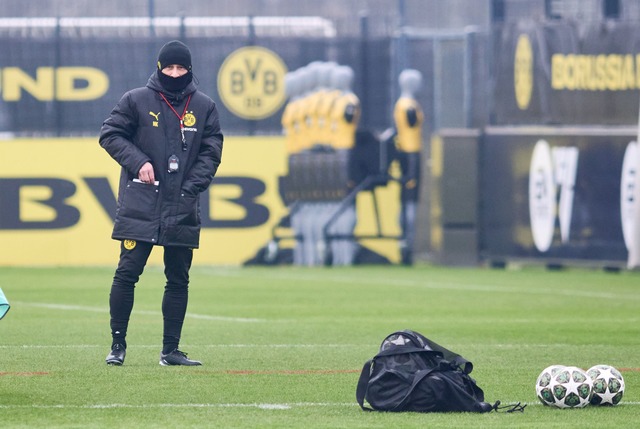 Dortmunds Trainer Niko Kovac ist vor dem Spiel in Lissabon optimistisch.  | Foto: Bernd Thissen/dpa