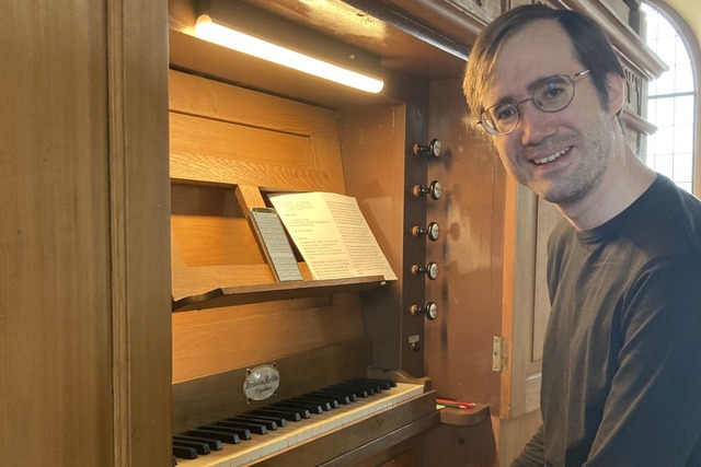 Johannes Fankhauser gestaltet den Abschiedsgottesdienst musikalisch.  | Foto: Kirchengemeinderat Dossenbach