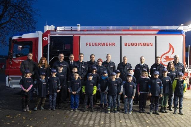 Bugginger Feuerwehr bewhrt sich 2024 auch in der Nachbarschaft