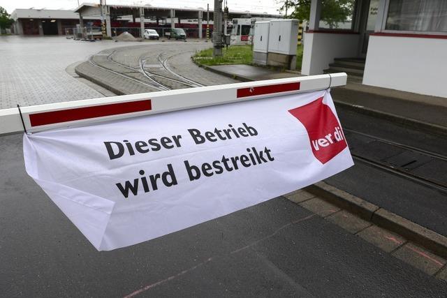 Warnstreik am Donnerstag legt in Freiburg Trams, Kitas und Bder lahm