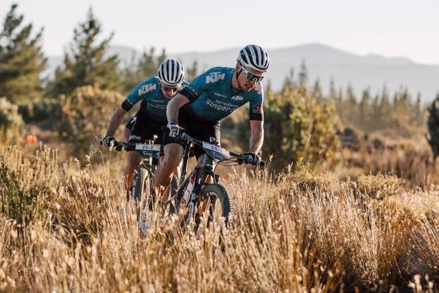 Starker Abschluss der Mountainbiker Stiebjahn und Frey in Sdafrika