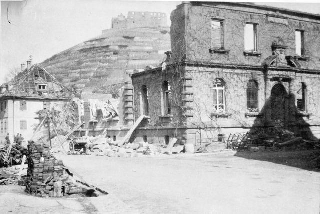 Wie es war, sich als Elfjhriger in Staufen vor den Bomben franzsischer Flugzeuge in Sicherheit zu bringen