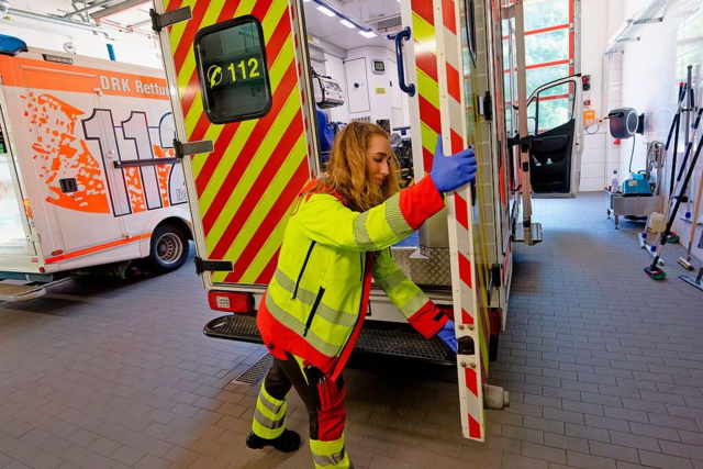 Einsatz mit Blaulicht