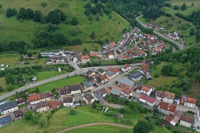 Als das Drfchen Mambach bei Zell 1945 bombardiert wurde