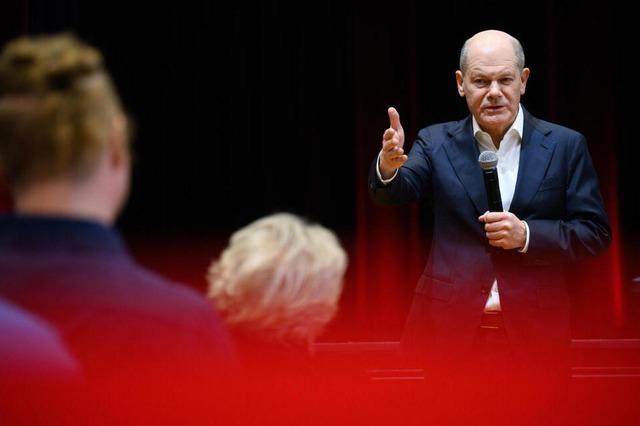 Scholz lsst Respekt vermissen