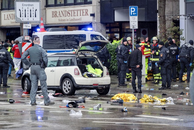 Die Tat in M&uuml;nchen l&ouml;ste Entsetzen aus.  | Foto: Peter Kneffel/dpa