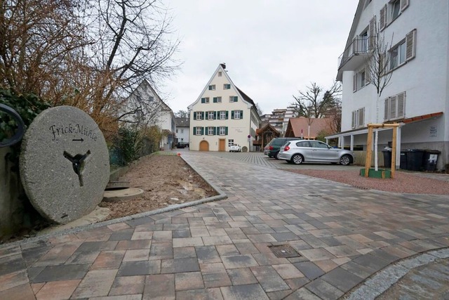 Der Vorplatz vor der Frick-Mhle in Mllheim soll Minna-Frick-Platz heien.  | Foto: Volker Mnch