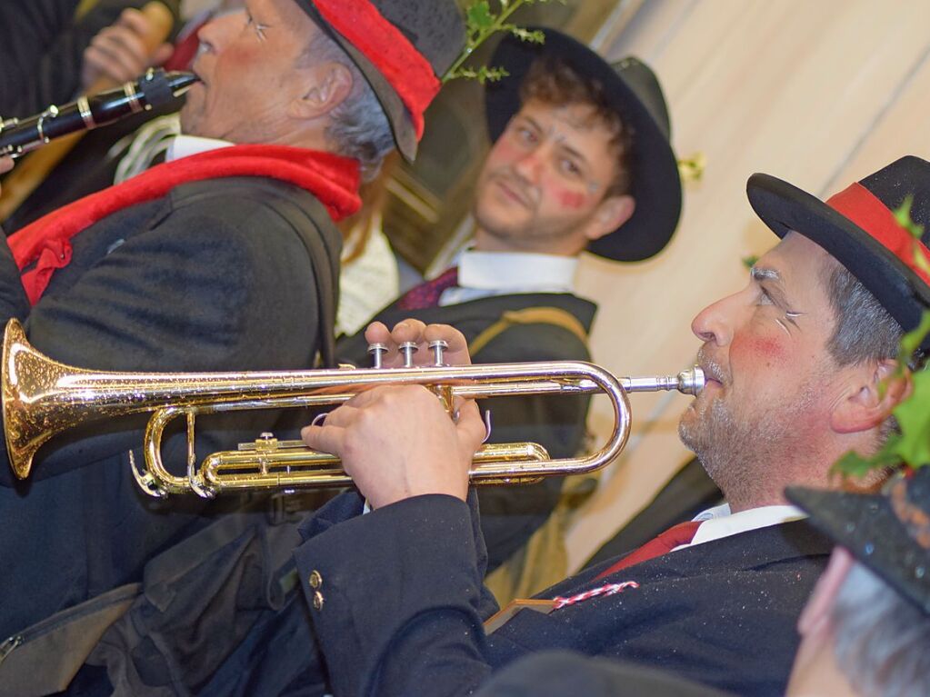 Ein Trompeter von der Ranzengarde