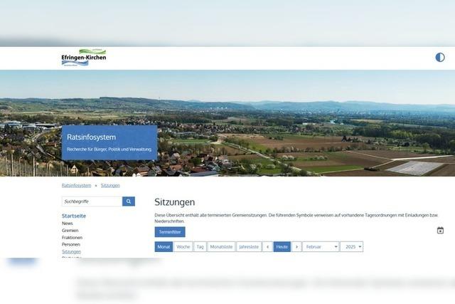 Die neue Internetseite von Efringen-Kirchen soll bald online gehen - was bietet sie knftig?