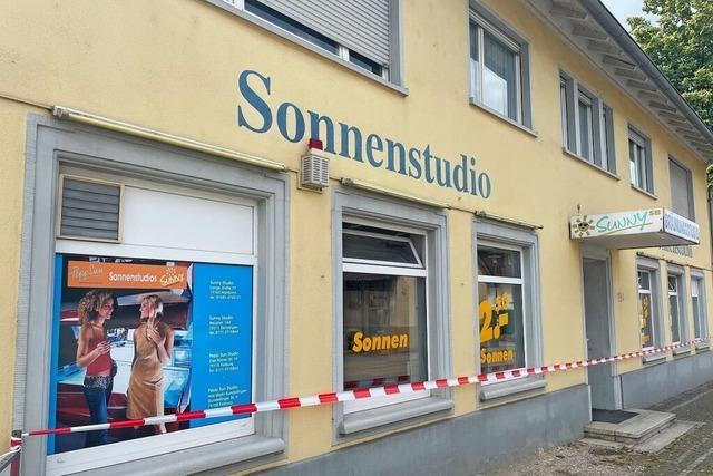 Ein berfall im Denzlinger Sonnenstudio - oder eine misslungene Schlsselsuche?