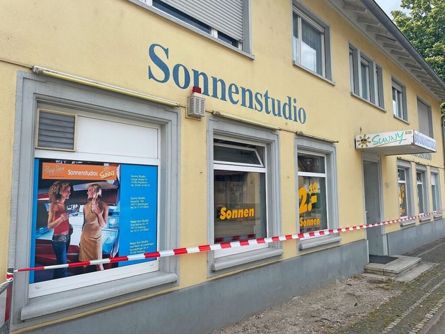 In einem Denzlinger Sonnenstudio ereignete sich der Vorfall.  | Foto: Markus Zimmermann