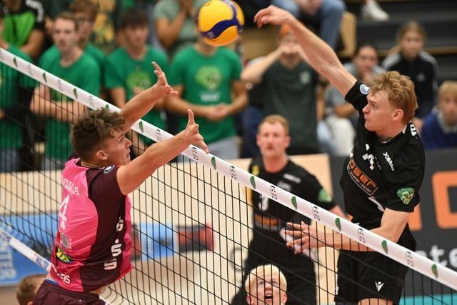 US-Volleyballer Charles Figy ber die FT 1844 Freiburg: 